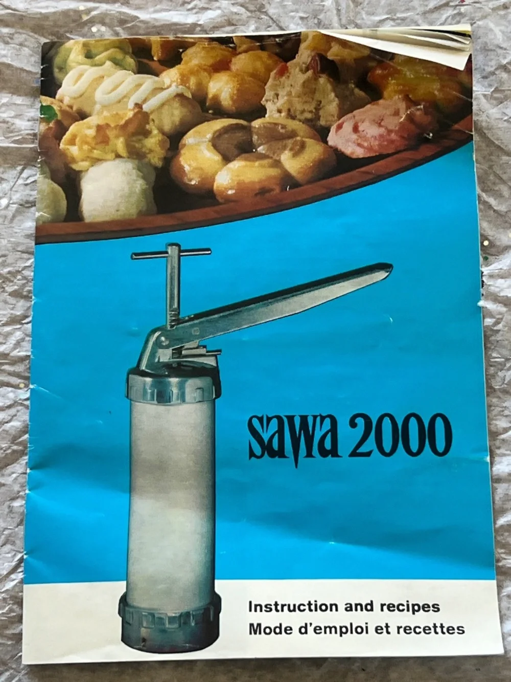 SAWA 2000 Deluxe,  Vintage Swedish Cookie  Maker Press, Great 4 Mother’s Day